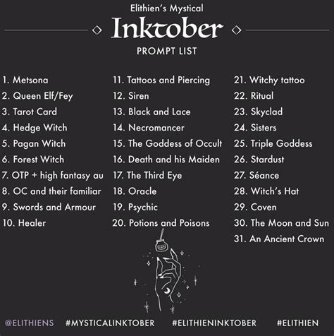 inktober dream|october drawing challenge.